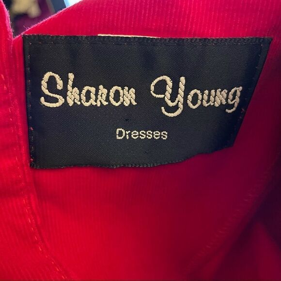 Vintage Sharon Young Corduroy Midi Dress - Picture 10 of 10